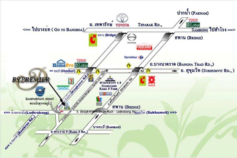 Bs Premier Airport Hotel Bangkok Esterno foto